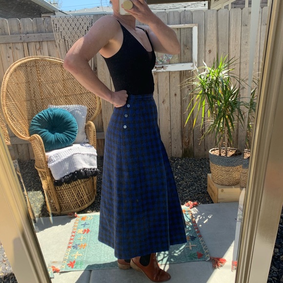 Vintage Wool Skirt - Picture 2 of 7